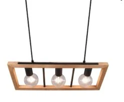 Trio Agra Riippuvalaisin 3-os. E27 Mattamusta/puu 8 Trio Agra Riippuvalaisin 3-os. E27 Mattamusta/puu -Yleinen Kotikauppa Trio agra riippuvalaisin 3 os. mattamusta puu 2