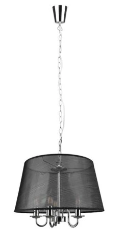 Trio Cima Riippuvalaisin 5xE14 Kromi/musta -Yleinen Kotikauppa Trio cima riippuvalaisin 5xE14 kromi musta 4