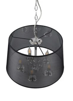 Trio Cima Riippuvalaisin 5xE14 Kromi/musta -Yleinen Kotikauppa Trio cima riippuvalaisin 5xE14 kromi musta 5