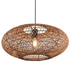 Trio Hedda Riippuvalaisin E27 Mattamusta/sisal 10 Trio Hedda Riippuvalaisin E27 Mattamusta/sisal -Yleinen Kotikauppa Trio hedda riippuvalaisin mattamusta sisal 4