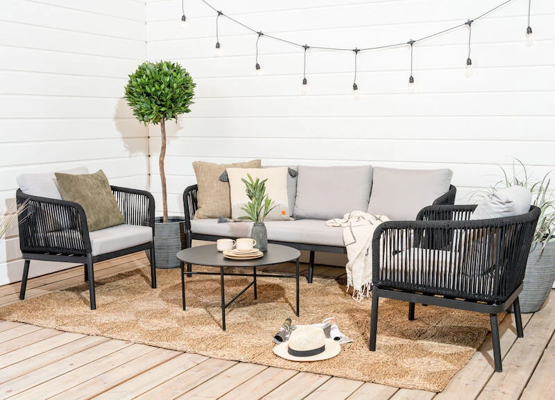 Tuohi Sohvaryhmä Musta-harmaa 4 Tuohi Sohvaryhmä Musta-harmaa - Image 4