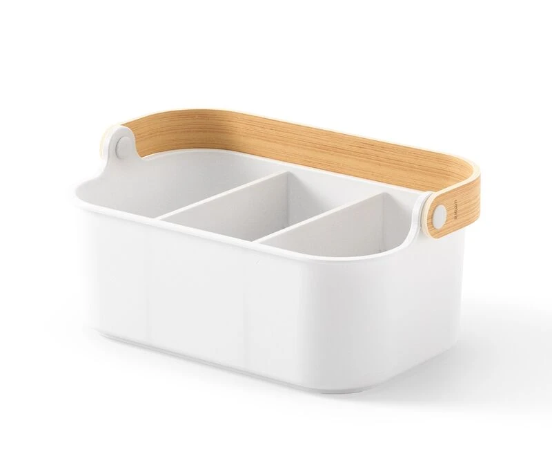 Umbra Bellwood Pinottava Säilytyskori 28x17x13 Cm Valkoinen/luonnonväri 3 Umbra Bellwood Pinottava Säilytyskori 28x17x13 Cm Valkoinen/luonnonväri - Image 3