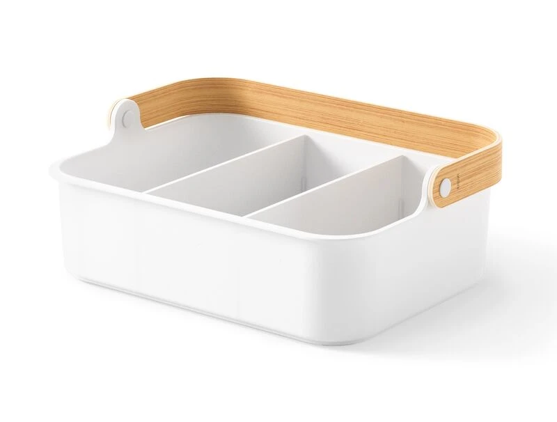 Umbra Bellwood Pinottava Säilytyskori 35x26x13 Cm Valkoinen/luonnonväri 4 Umbra Bellwood Pinottava Säilytyskori 35x26x13 Cm Valkoinen/luonnonväri - Image 4