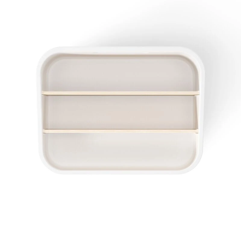 Umbra Bellwood Säilytyskori 3-lokerolla Valkoinen/luonnonväri 2 Umbra Bellwood Säilytyskori 3-lokerolla Valkoinen/luonnonväri - Image 2