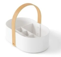 Umbra Bellwood Säilytyskori Valkoinen/luonnonväri