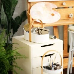 Umbra Bellwood Säilytyskori Valkoinen/luonnonväri -Yleinen Kotikauppa Umbra bellwood sailytyskori valkoinen luonnonvari 7