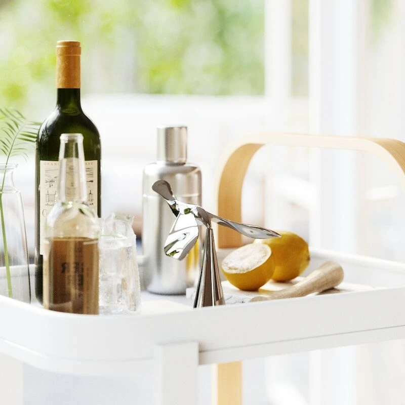 Umbra Tipsy Pullonavaaja Kromi 4 Umbra Tipsy Pullonavaaja Kromi - Image 4