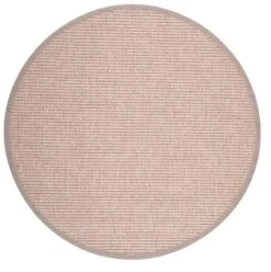 VM Carpet Tunturi Matto 133 Cm Pyöreä 77 Harmaa Kantti 077 B
