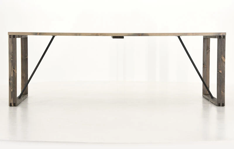 Honka Lankkupöytä 220x90 Cm Harmaa/harmaa 4 Honka Lankkupöytä 220x90 Cm Harmaa/harmaa - Image 4