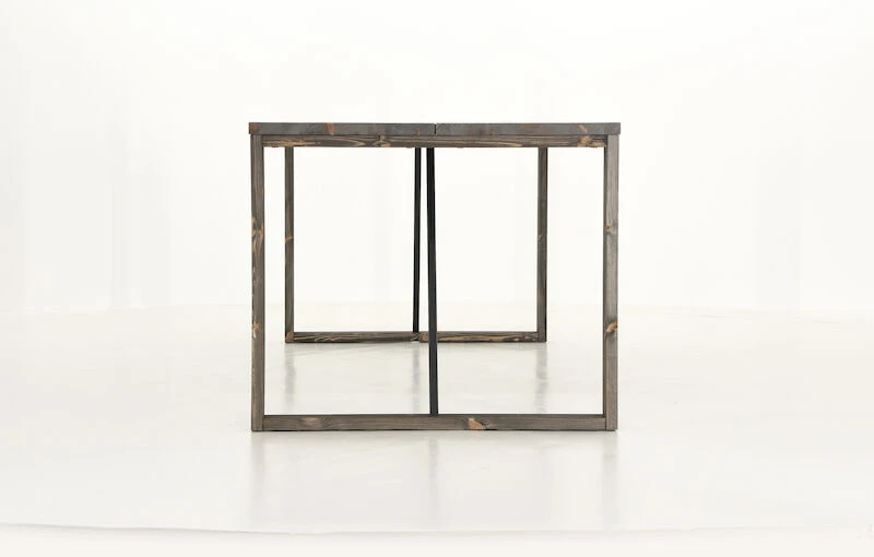 Honka Lankkupöytä 220x90 Cm Harmaa/harmaa 3 Honka Lankkupöytä 220x90 Cm Harmaa/harmaa - Image 3