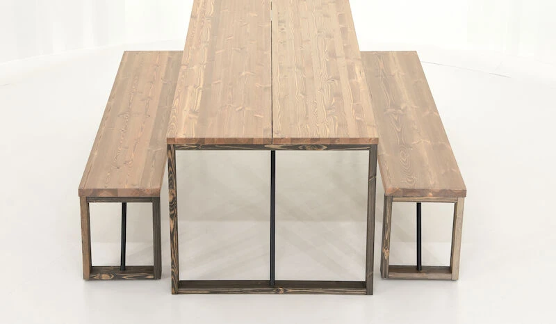 Honka 8-hengen Ruokailuryhmä Antiikkipetsattu/harmaa Puujaloilla 6 Honka 8-hengen Ruokailuryhmä Antiikkipetsattu/harmaa Puujaloilla - Image 6