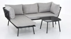 Loviisa Divaanisohva Ja Sohvapöytä Musta/vaaleanharmaa 9 Loviisa Divaanisohva Ja Sohvapöytä Musta/vaaleanharmaa -Yleinen Kotikauppa Veke Loviisa divaanisohva ja sohvapoyta musta vaaleanharmaa 1 1