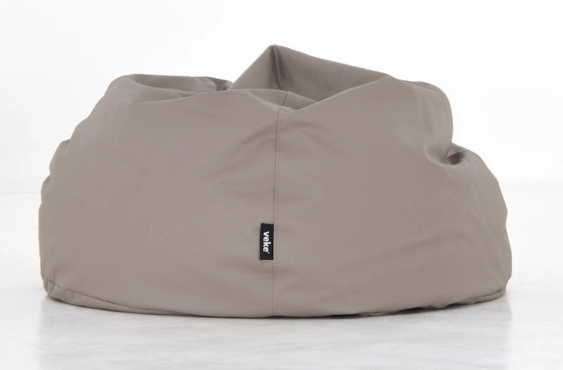 Lumo Lux Säkkituoli Keinonahka Maitokahvi 2 Lumo Lux Säkkituoli Keinonahka Maitokahvi - Image 2