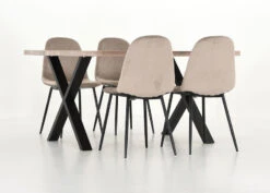 Orvo-Furia 4-hengen Ruokailuryhmä Valkoöljytty Tammi/beige 10 Orvo-Furia 4-hengen Ruokailuryhmä Valkoöljytty Tammi/beige -Yleinen Kotikauppa Veke Orvo Furia 4 hengen ruokailuryhma valkooljytty tammi beige 1 0