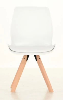 Puuteri Tuoli Valkoinen, Puunväriset Jalat 11 Puuteri Tuoli Valkoinen, Puunväriset Jalat -Yleinen Kotikauppa Veke Puuteri tuoli valkoinen puunvariset jalat 0 0