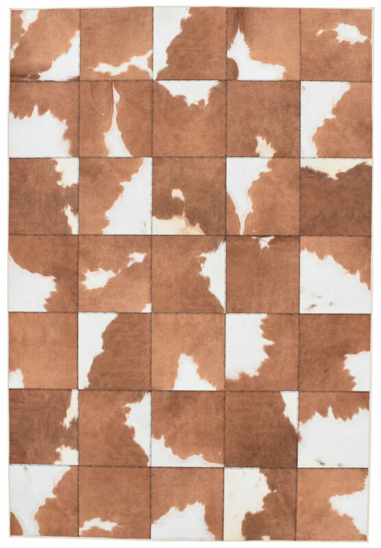 Rodeo Matto 160x230 Cm Ruskea/valkoinen 5 Rodeo Matto 160x230 Cm Ruskea/valkoinen - Image 5