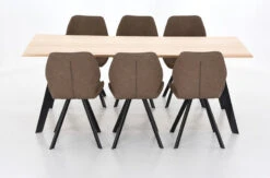 Saarni-Punnus 6-hengen Ruokailuryhmä Saarni/musta/konjakki 9 Saarni-Punnus 6-hengen Ruokailuryhmä Saarni/musta/konjakki -Yleinen Kotikauppa Veke Saarni Punnus 6 hengen ruokailuryhma saarni musta konjakki 0 1