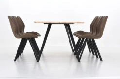 Saarni-Punnus 6-hengen Ruokailuryhmä Saarni/musta/konjakki 10 Saarni-Punnus 6-hengen Ruokailuryhmä Saarni/musta/konjakki -Yleinen Kotikauppa Veke Saarni Punnus 6 hengen ruokailuryhma saarni musta konjakki 4 0