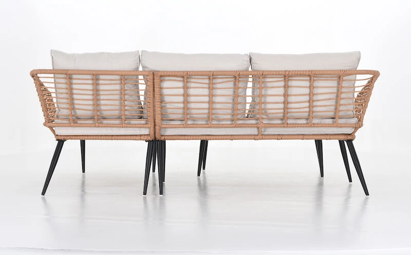 Scandic Divaanisohva Oikea Ja Sohvapöytä Luonnonväri 3 Scandic Divaanisohva Oikea Ja Sohvapöytä Luonnonväri - Image 3