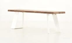 Triangel Lankkupenkki 150x38 Antiikkipetsattu/valkoinen