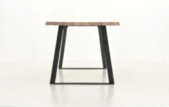 Triangel Lankkupöytä 200x88 Cm Antiikkipetsattu/musta -Yleinen Kotikauppa Veke Triangel lankkupoyta 200x88 cm antiikkipetsattu musta 4 0