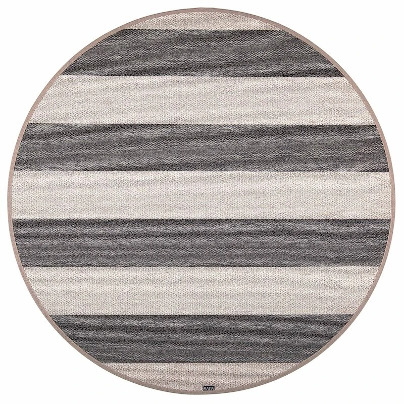 VM Carpet Viiva Matto 160 Cm Pyöreä Beige 3 VM Carpet Viiva Matto 160 Cm Pyöreä Beige - Image 3