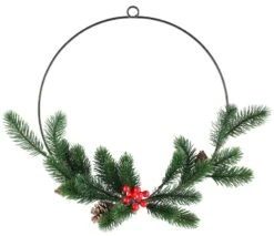 Winteria Kranssi Havu Ja Marjat 38 Cm