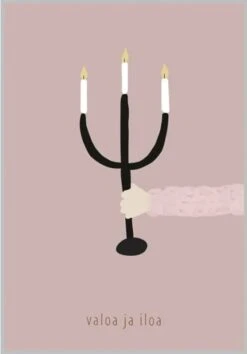 Xeraliving VALOA SULLE Joulukortti 10,5x14,8 Cm