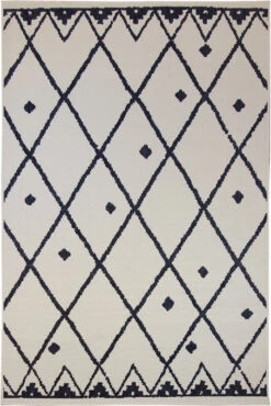 Aalto Matto Kaksipuolinen 200x290 Cm Valkoinen/harmaa