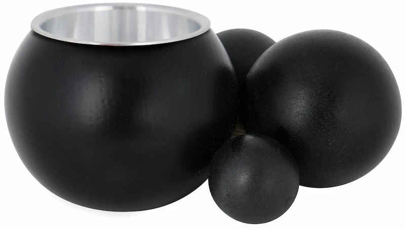 Aarikka Kupla Kynttilänjalka Musta 3 Aarikka Kupla Kynttilänjalka Musta - Image 3