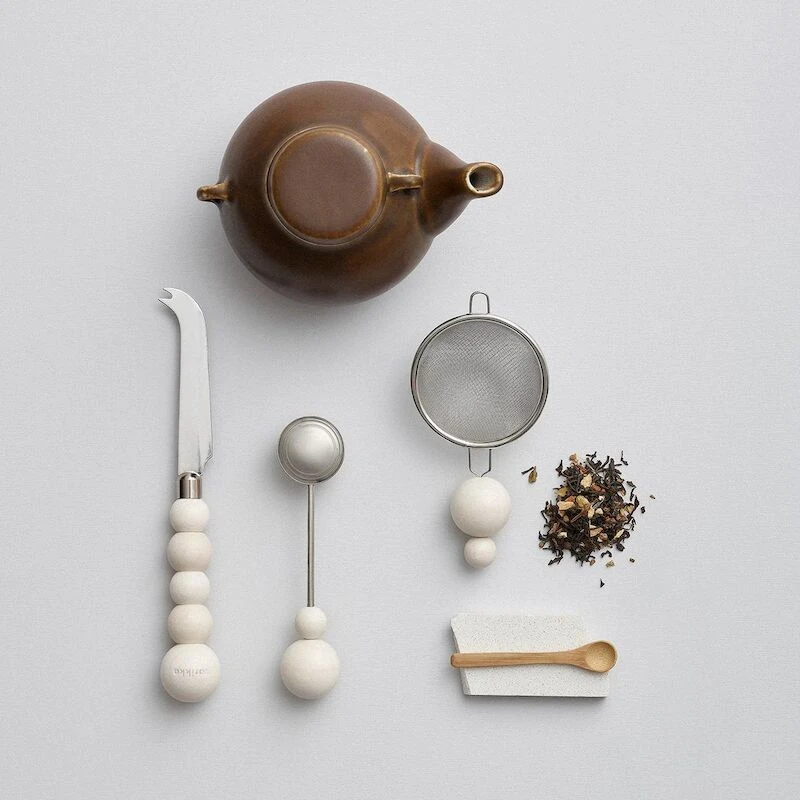 Aarikka Puisto-juustoveitsi Valkoinen 1 Aarikka Puisto-juustoveitsi Valkoinen