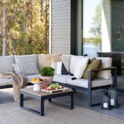 Aava Kulmasohva Antrasiitti, Hiekka Pehmusteet 10 Aava Kulmasohva Antrasiitti, Hiekka Pehmusteet -Yleinen Kotikauppa aava kulmasohva web 12