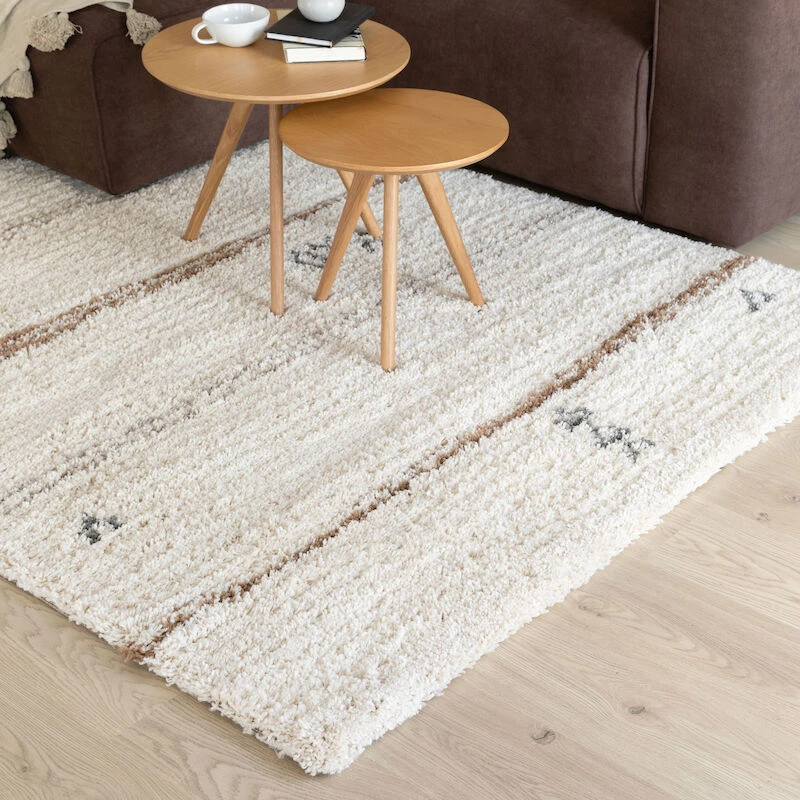 Aavikko Nukkamatto 160x230 Cm Luonnonvalkoinen 2 Aavikko Nukkamatto 160x230 Cm Luonnonvalkoinen - Image 2