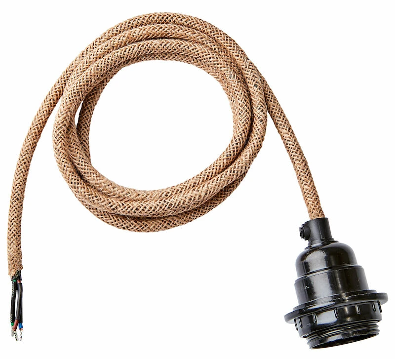 Affari Electro Valaisinjohto E27 200cm Luonnonväri 2 Affari Electro Valaisinjohto E27 200cm Luonnonväri - Image 2