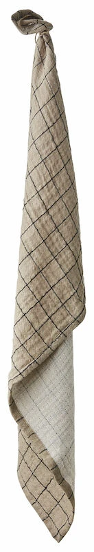Affari Elsa Keittiöpyyhe Ruudullinen 50x70 Cm Beige/musta 3 Affari Elsa Keittiöpyyhe Ruudullinen 50x70 Cm Beige/musta - Image 3