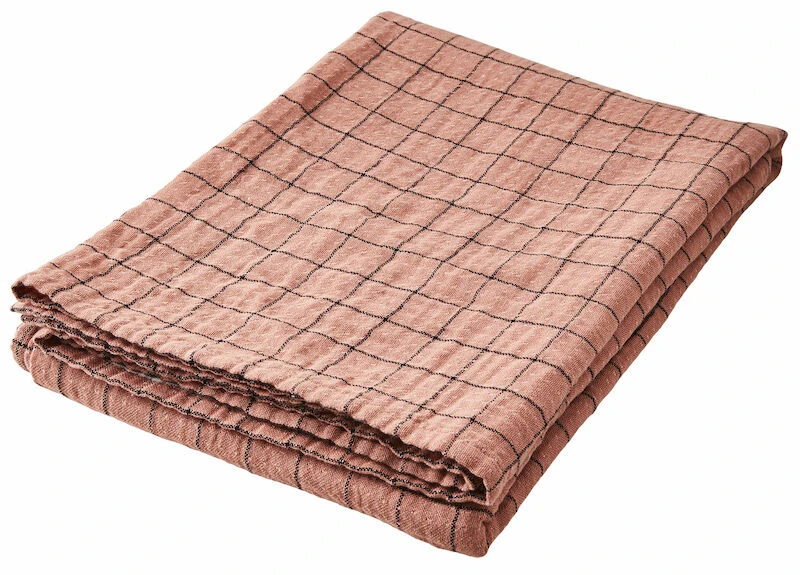 Affari Elsa Pöytäliina Ruudullinen 140x220 Cm Valkoinen/musta 2 Affari Elsa Pöytäliina Ruudullinen 140x220 Cm Valkoinen/musta - Image 2