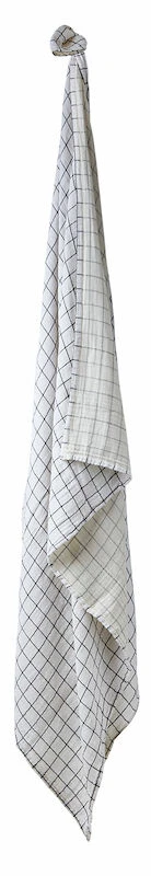 Affari Elsa Pöytäliina Ruudullinen 140x220 Cm Valkoinen/musta