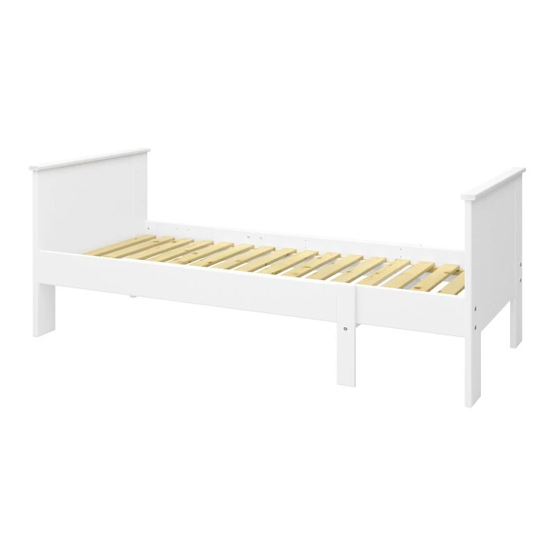 Alba Jatkettava Sänky 75x140/180/200 Cm Valkoinen 3 Alba Jatkettava Sänky 75x140/180/200 Cm Valkoinen - Image 3