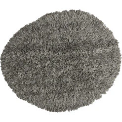 Anno Kivi Shaggy-villamatto 110x140 Cm Tummanharmaa