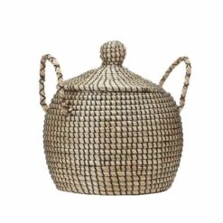 Anno Kupla Kori S Musta 32x32x25/36 -Yleinen Kotikauppa anno kupla basket seagrass s natural black