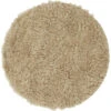Anno Muhvi Pyöreä Shaggy-villamatto Ø200 Cm Kaura
