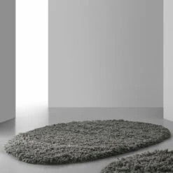 Anno Saari Shaggy-villamatto 200x250 Cm Tummanharmaa