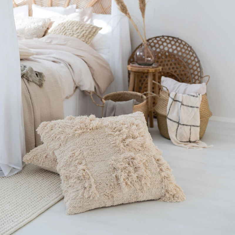 Anno Savu Lattiatyyny 70x70 Cm Luonnonvalkoinen 2 Anno Savu Lattiatyyny 70x70 Cm Luonnonvalkoinen - Image 2