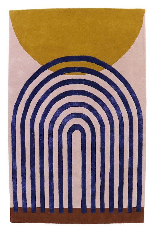 Finarte Atrium Matto 170x240 Cm Pinkki-kulta 1 Finarte Atrium Matto 170x240 Cm Pinkki-kulta