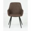 Eureka Blake Tuoli Ruskea Keinonahkaverhoiltu