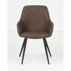 Eureka Blake Tuoli Ruskea Keinonahkaverhoiltu