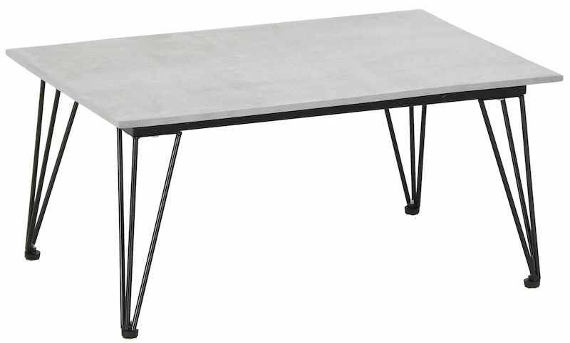 Bloomingville Mundo Sohvapöytä Musta/betoni 3 Bloomingville Mundo Sohvapöytä Musta/betoni - Image 3