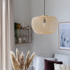 Bloomingville Bamboo Riippuvalaisin, Musta 6 Bloomingville Bamboo Riippuvalaisin, Musta -Yleinen Kotikauppa bloomingville bamboo riippuvalaisin web 2