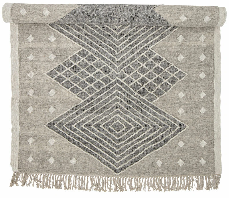 Bloomingville Esme Villamatto 210x150 Cm Musta 1 Bloomingville Esme Villamatto 210x150 Cm Musta