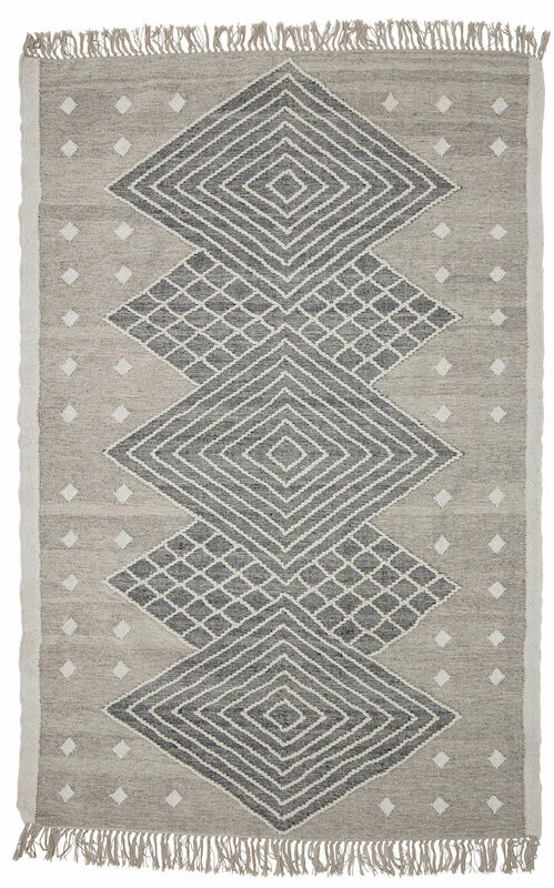 Bloomingville Esme Villamatto 210x150 Cm Musta 4 Bloomingville Esme Villamatto 210x150 Cm Musta - Image 4